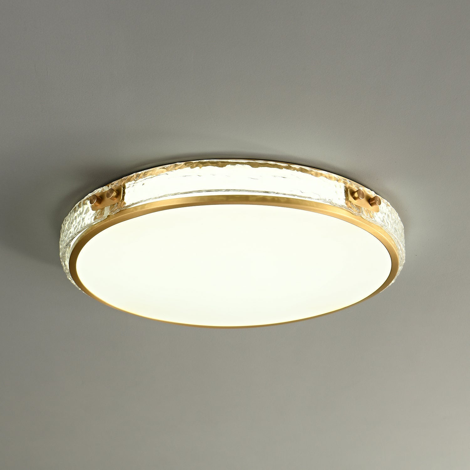 Fanell Modern Minimalist Glass Ceiling Lamp-Neutral Decor