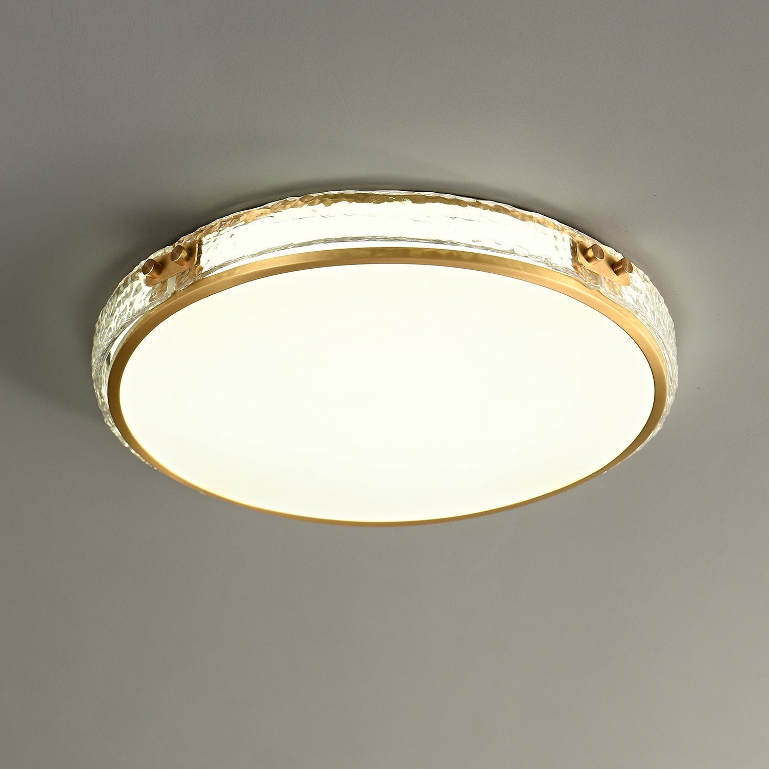 Fanell Modern Minimalist Glass Ceiling Lamp-Neutral Decor
