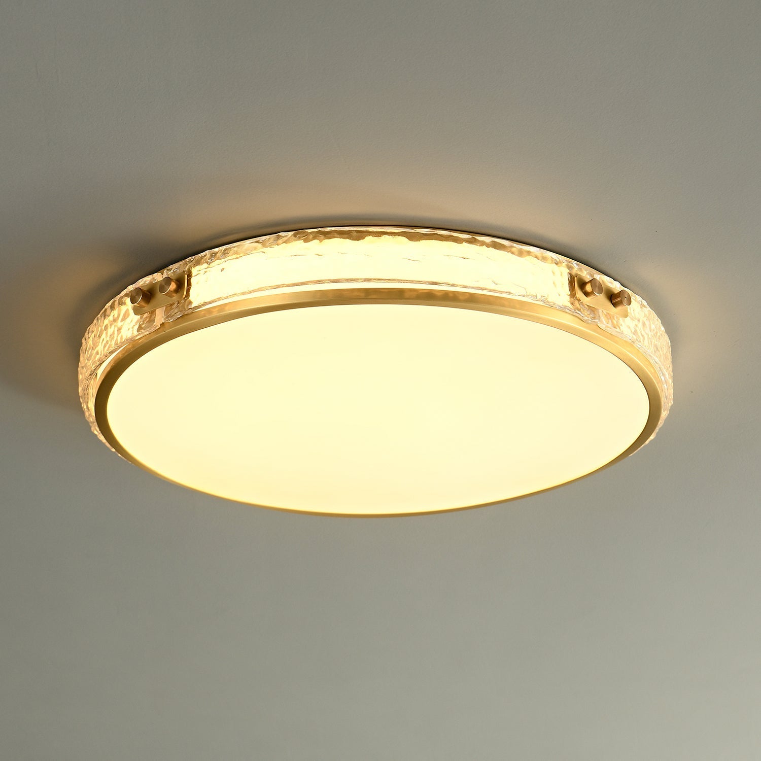 Fanell Modern Minimalist Glass Ceiling Lamp-Neutral Decor
