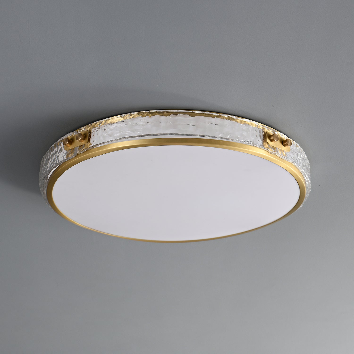 Fanell Modern Minimalist Glass Ceiling Lamp-Neutral Decor