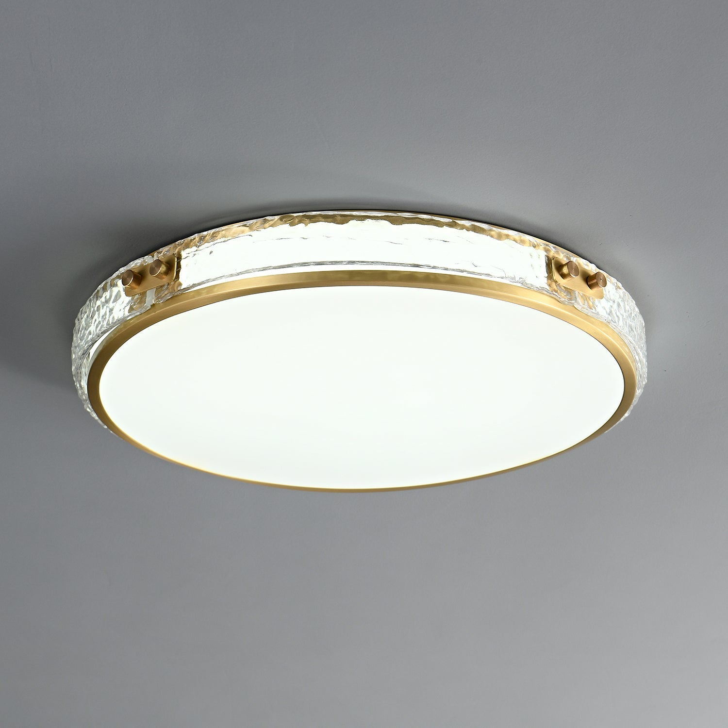 Fanell Modern Minimalist Glass Ceiling Lamp-Neutral Decor