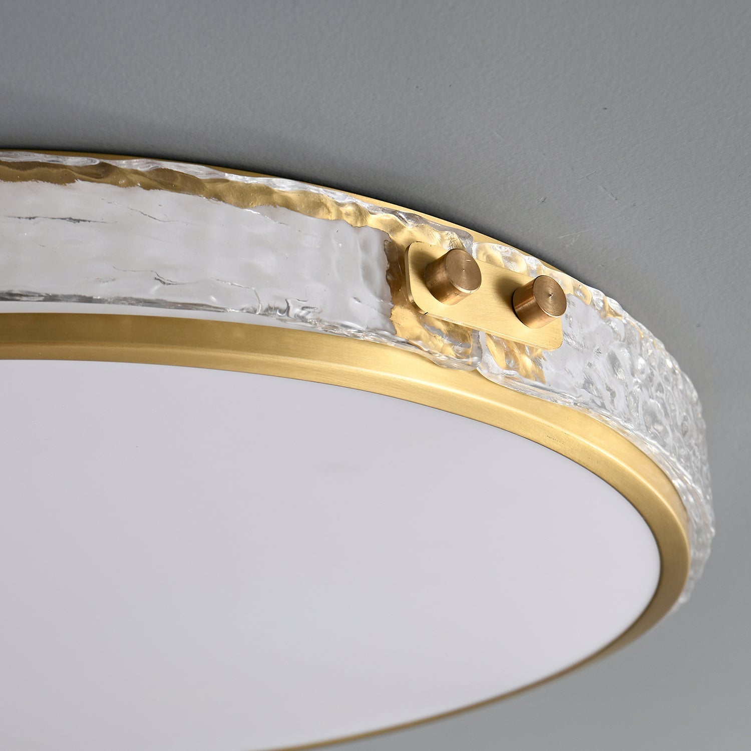 Fanell Modern Minimalist Glass Ceiling Lamp-Neutral Decor