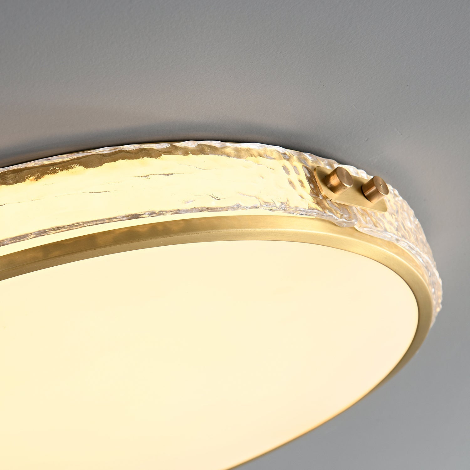Fanell Modern Minimalist Glass Ceiling Lamp-Neutral Decor