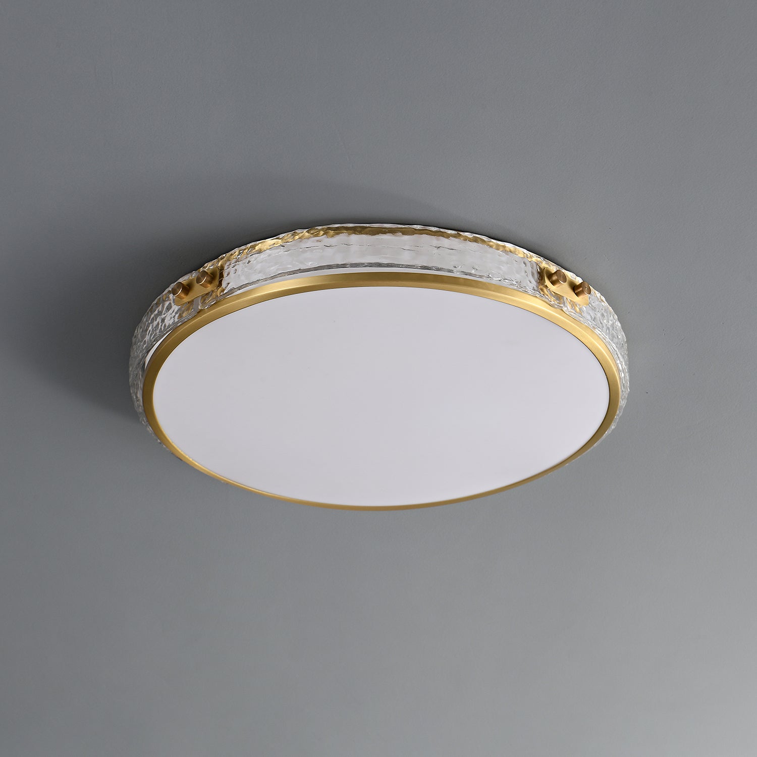 Fanell Modern Minimalist Glass Ceiling Lamp-Neutral Decor