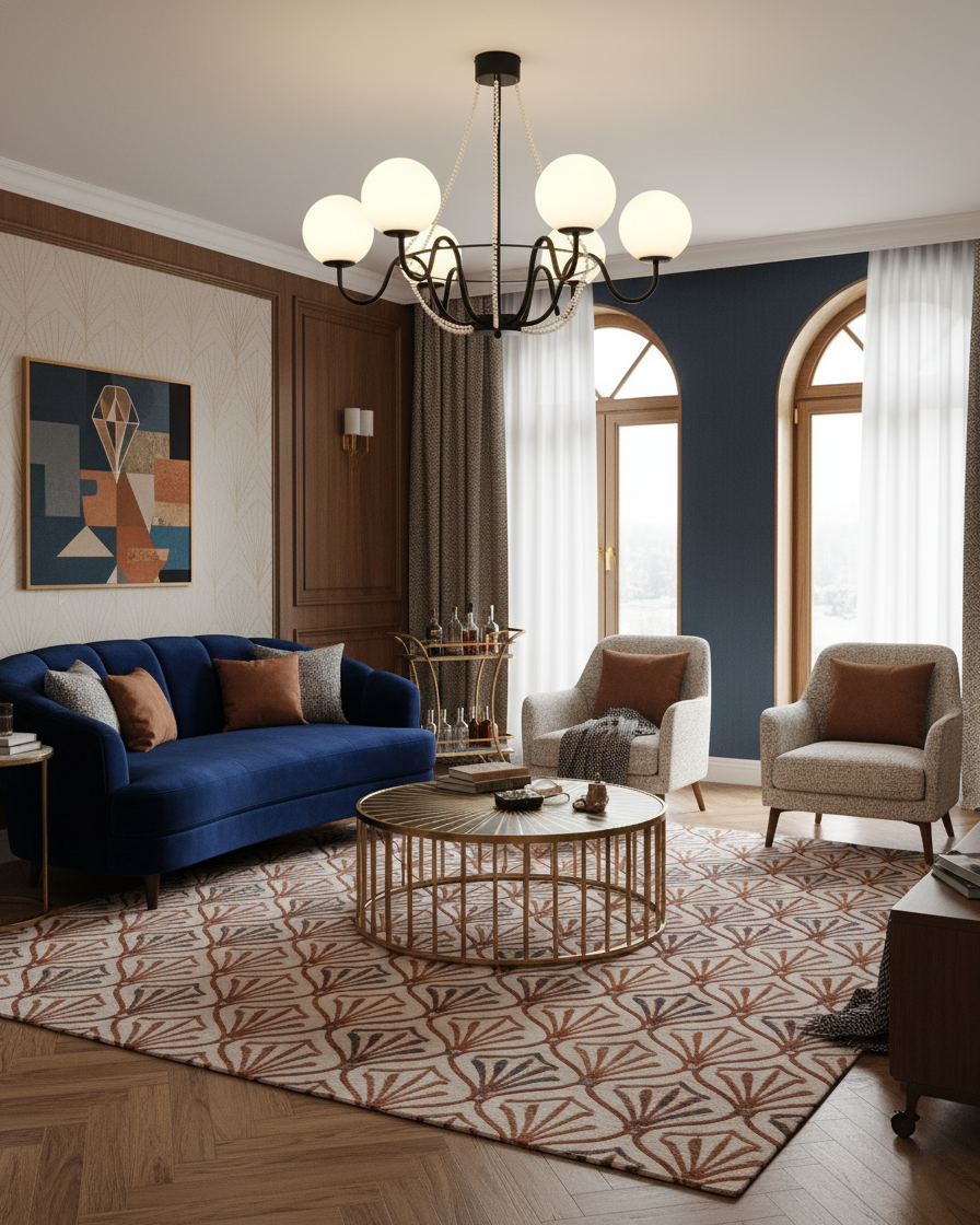 Seraphine Arc Chandelier