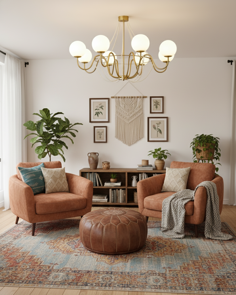 Seraphine Arc Chandelier