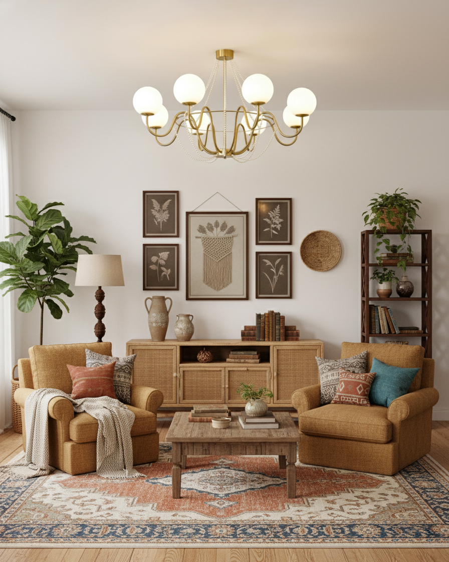Seraphine Arc Chandelier