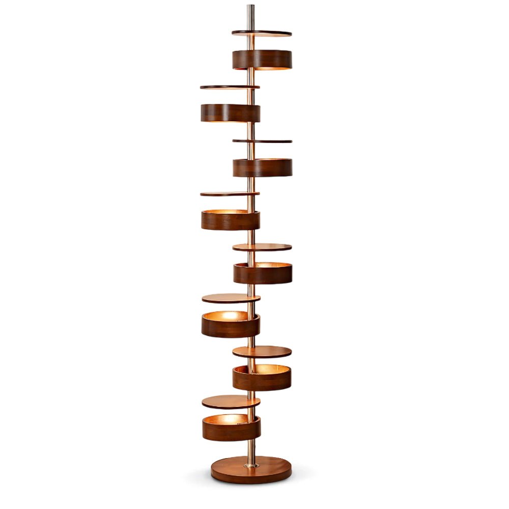 Lynix Wooden Floor Lamp-Neutral Decor