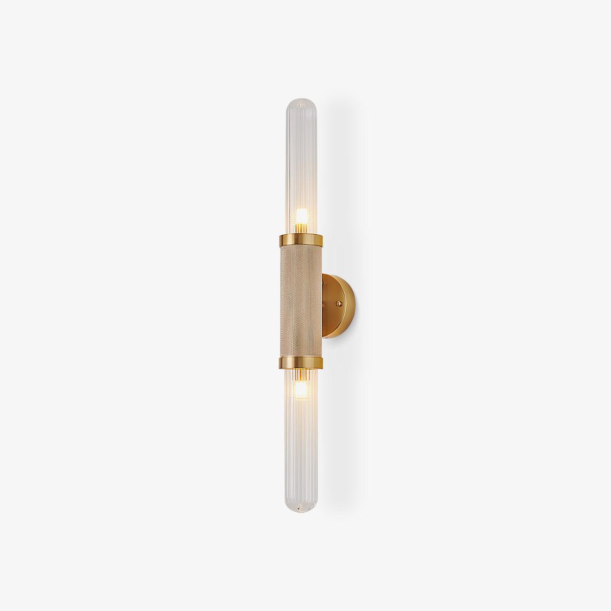 Alorira Nordic Art Column Glass Wall Sconce-Neutral Decor