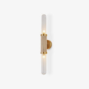 Alorira Nordic Art Column Glass Wall Sconce-Neutral Decor
