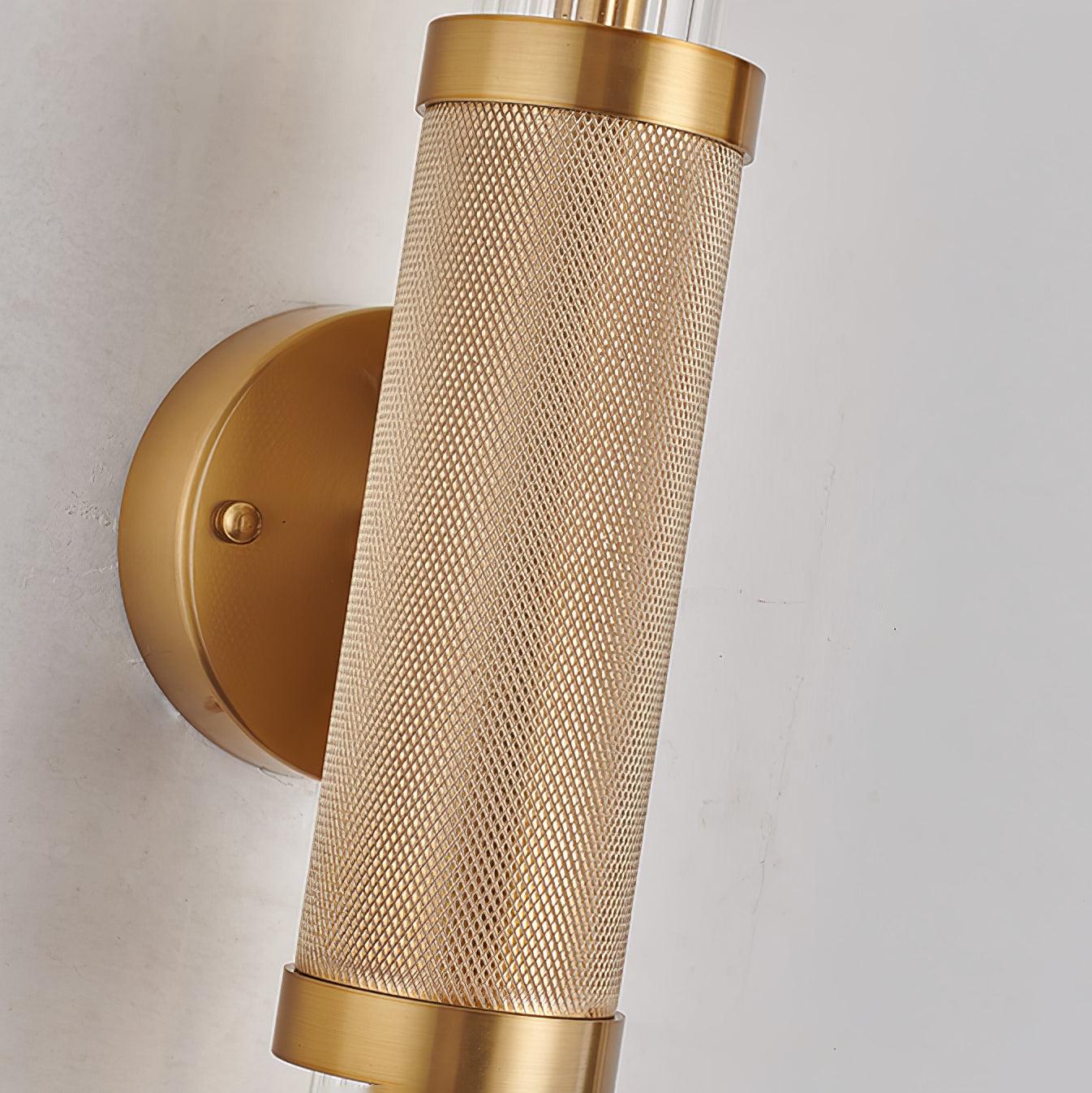 Alorira Nordic Art Column Glass Wall Sconce-Neutral Decor