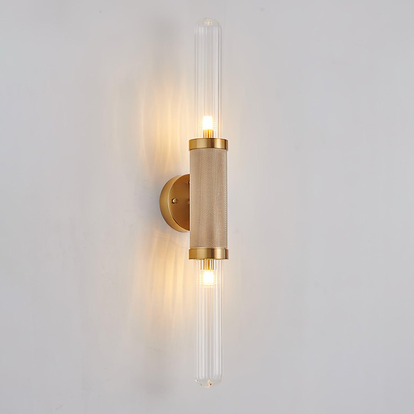 Alorira Nordic Art Column Glass Wall Sconce-Neutral Decor