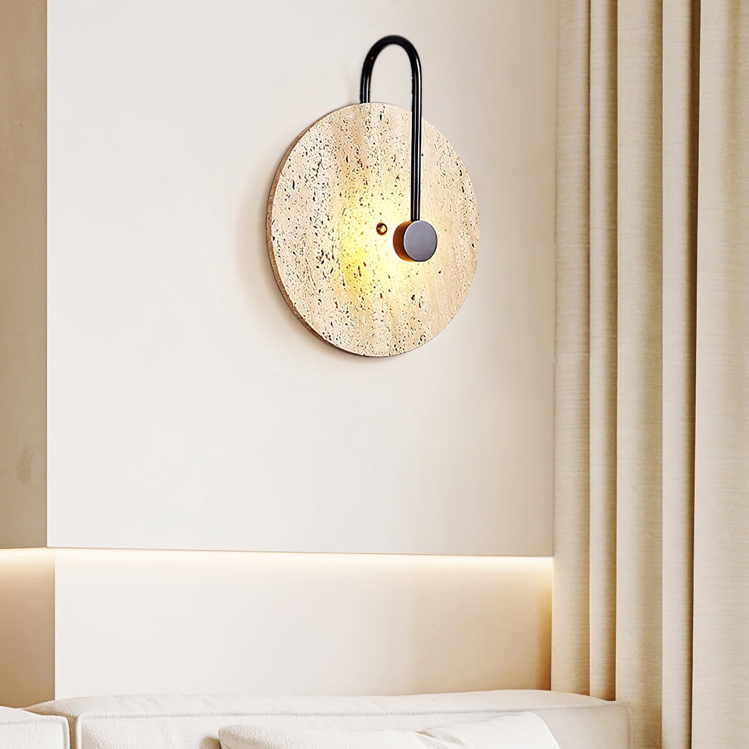 Luminous Horizon Sconce-Neutral Decor