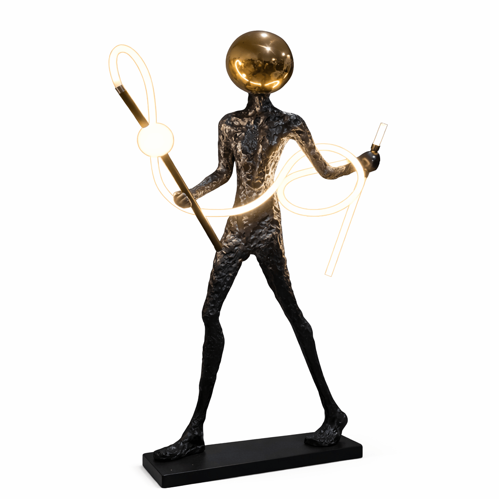 Luminous Voyager Sculpture Lamp-Neutral Decor