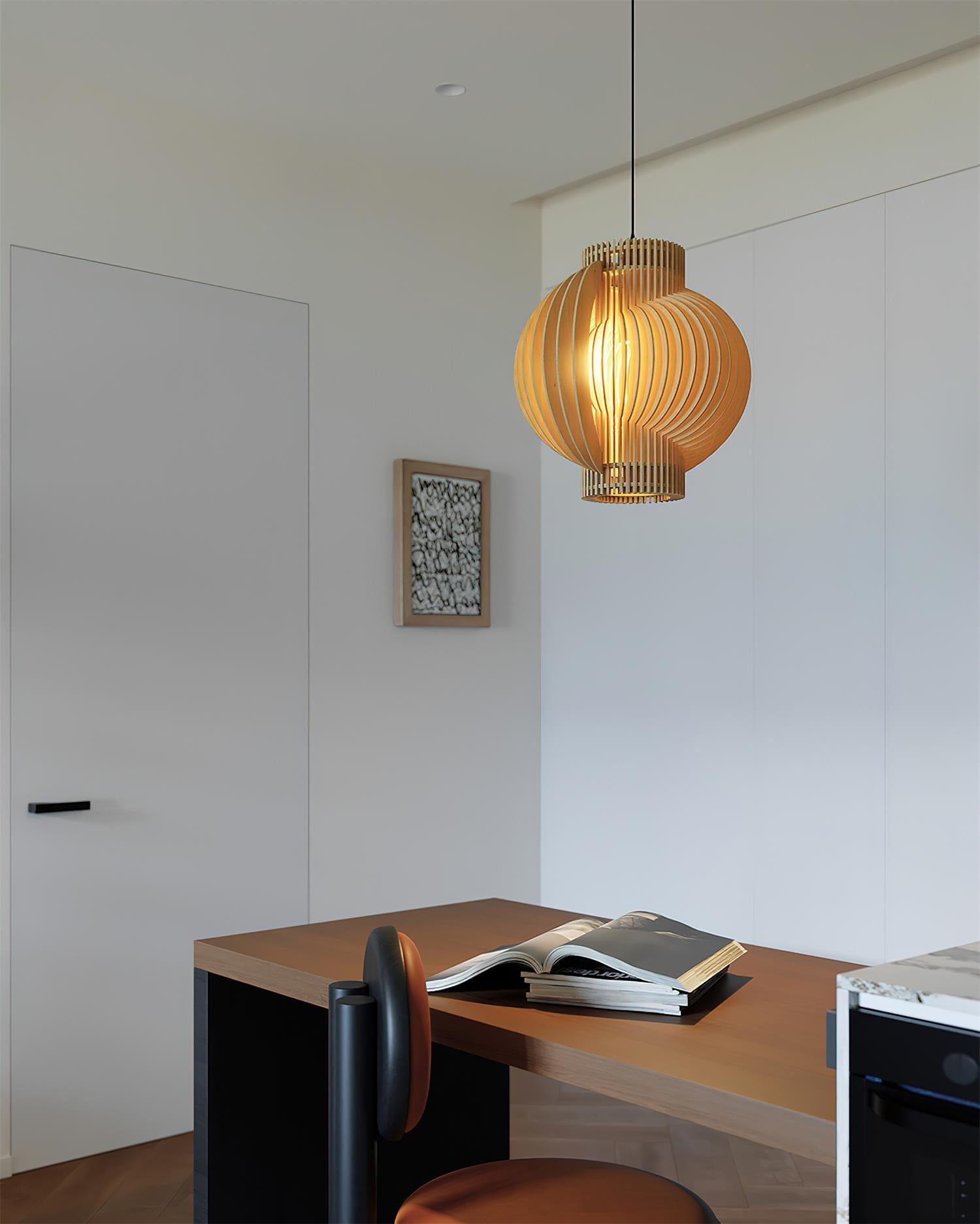 Aurelio Wood Pendant Lamp
