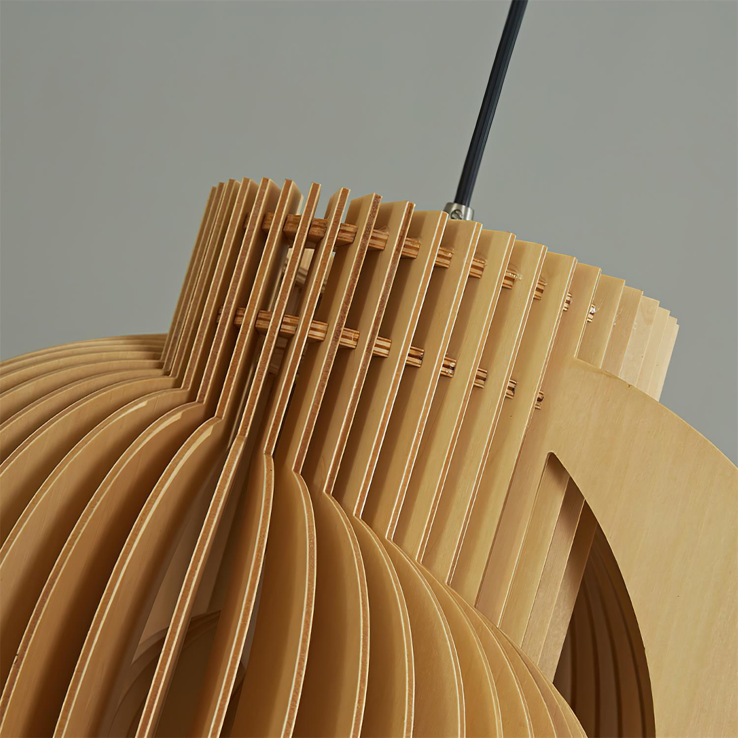Aurelio Wood Pendant Lamp