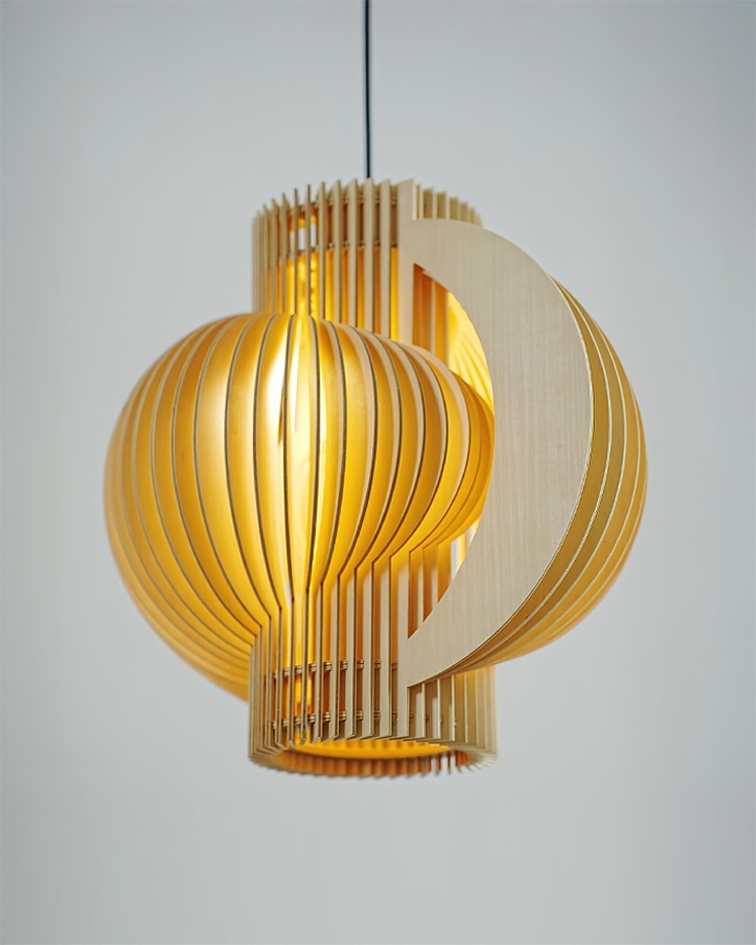 Aurelio Wood Pendant Lamp