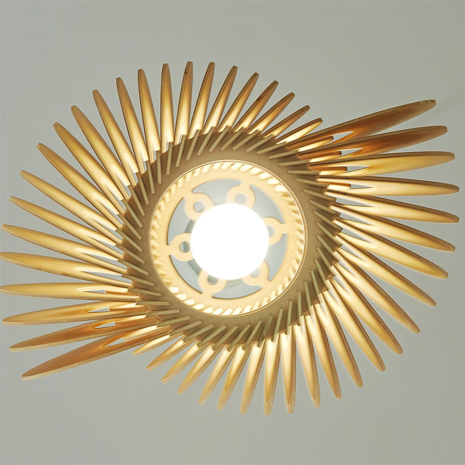 Aurelio Wood Pendant Lamp