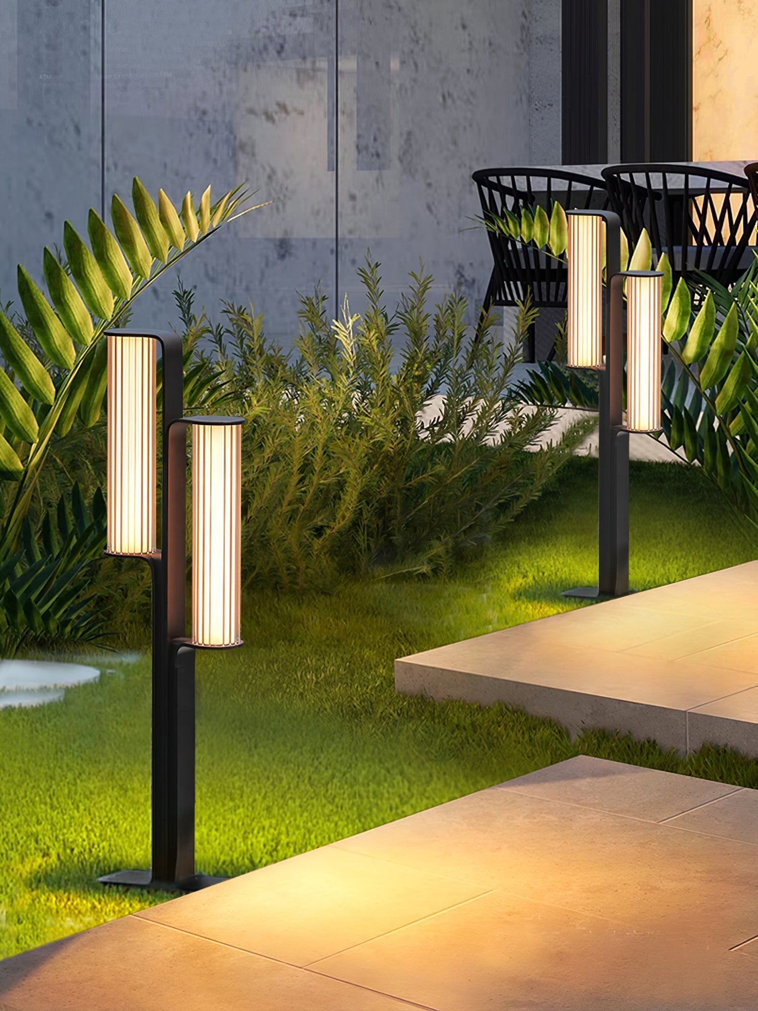 Wistyn Arc Duo Outdoor Lamp-Neutral Decor