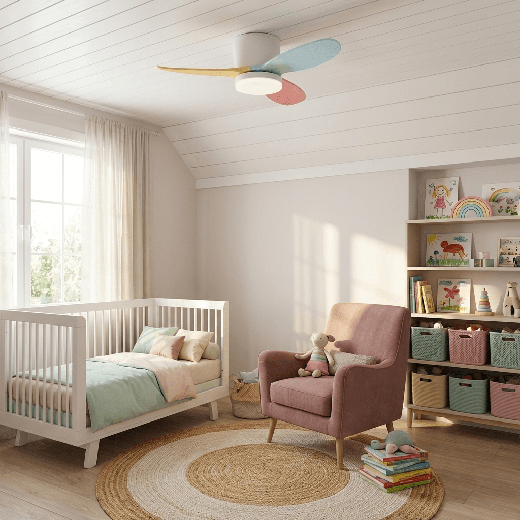 Lumo Petal Ceiling Fan Light-Neutral Decor