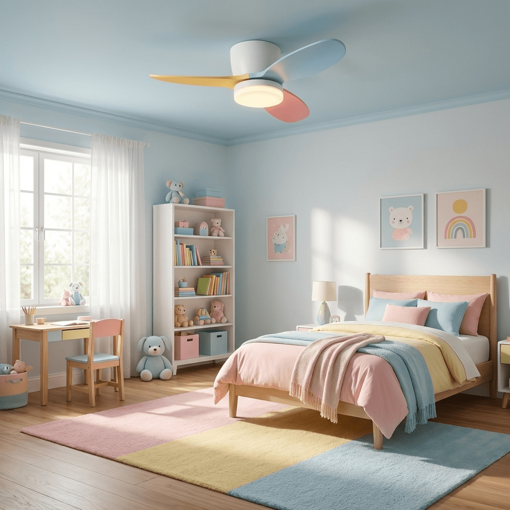 Lumo Petal Ceiling Fan Light-Neutral Decor