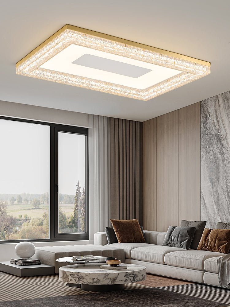 Icarisra Modern Minimalist Resin Ceiling Light-Neutral Decor