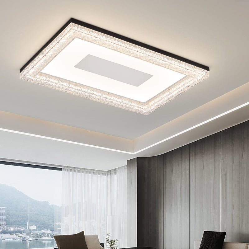 Icarisra Modern Minimalist Resin Ceiling Light-Neutral Decor