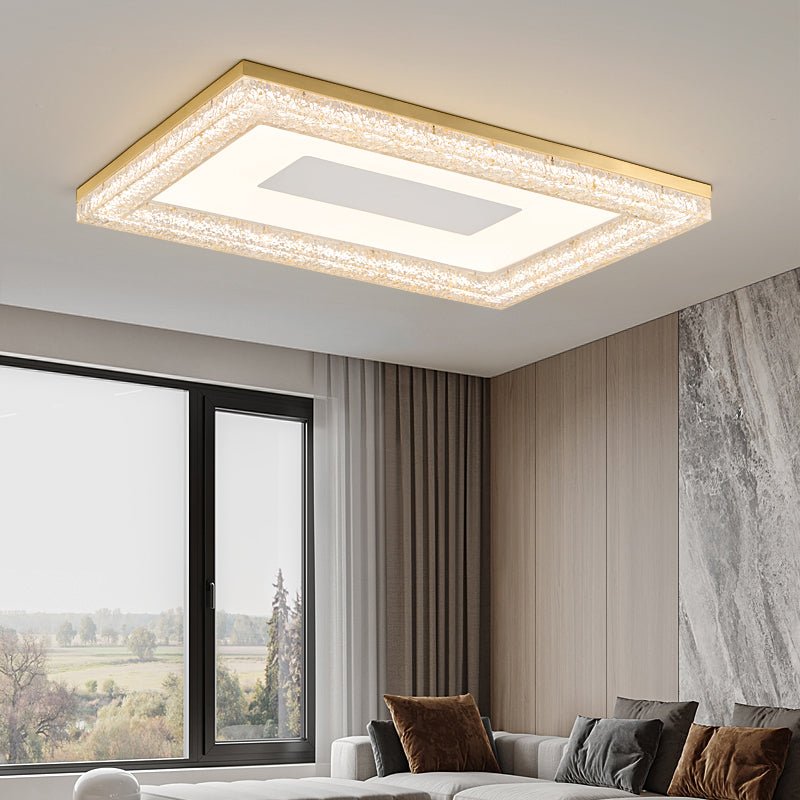 Icarisra Modern Minimalist Resin Ceiling Light-Neutral Decor