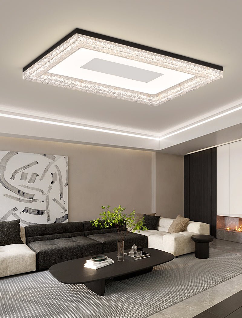 Icarisra Modern Minimalist Resin Ceiling Light-Neutral Decor