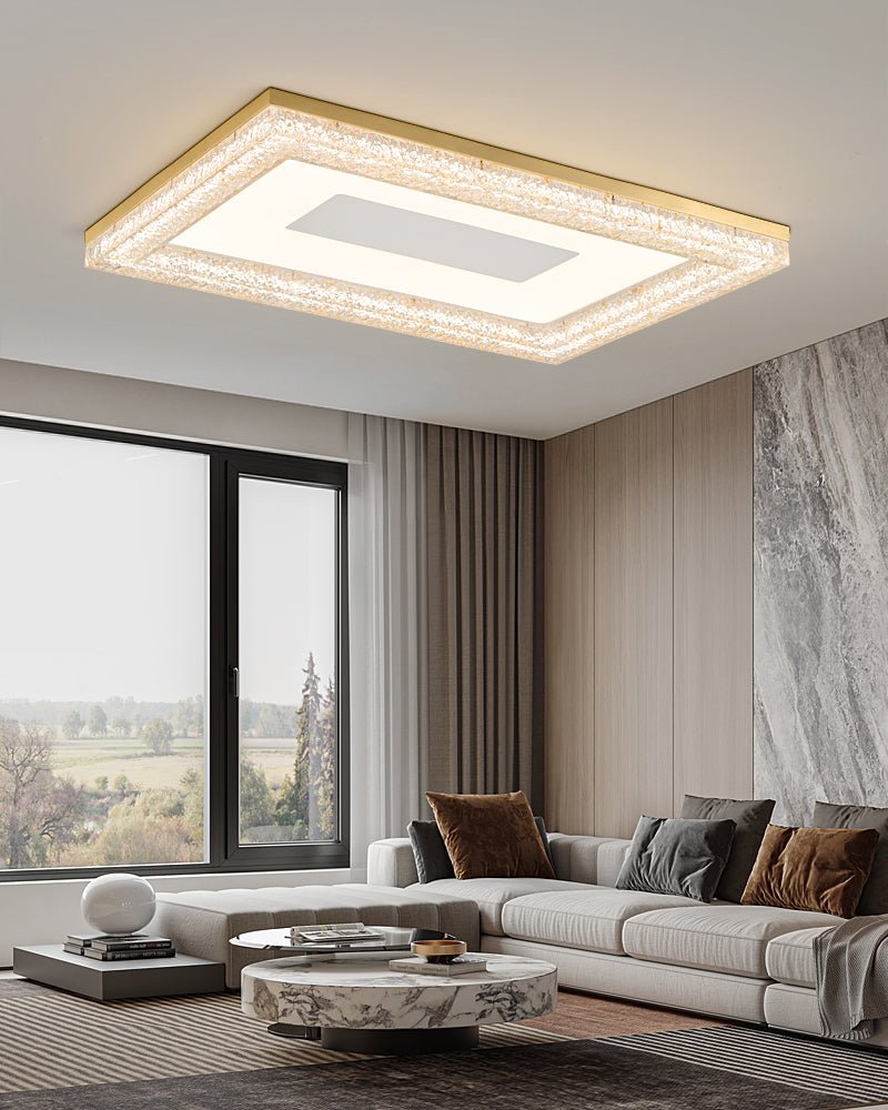 Icarisra Modern Minimalist Resin Ceiling Light-Neutral Decor