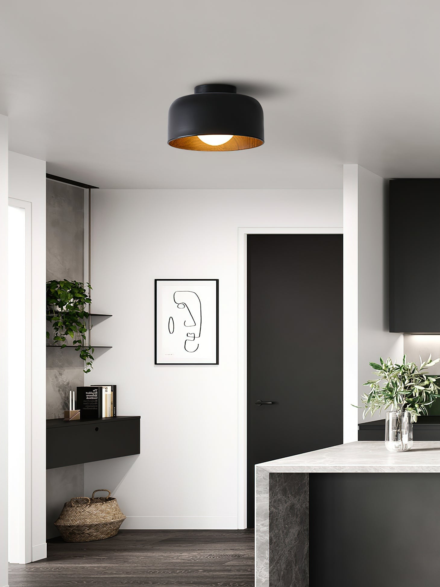 Bexlyn Ceiling Light-Neutral Decor