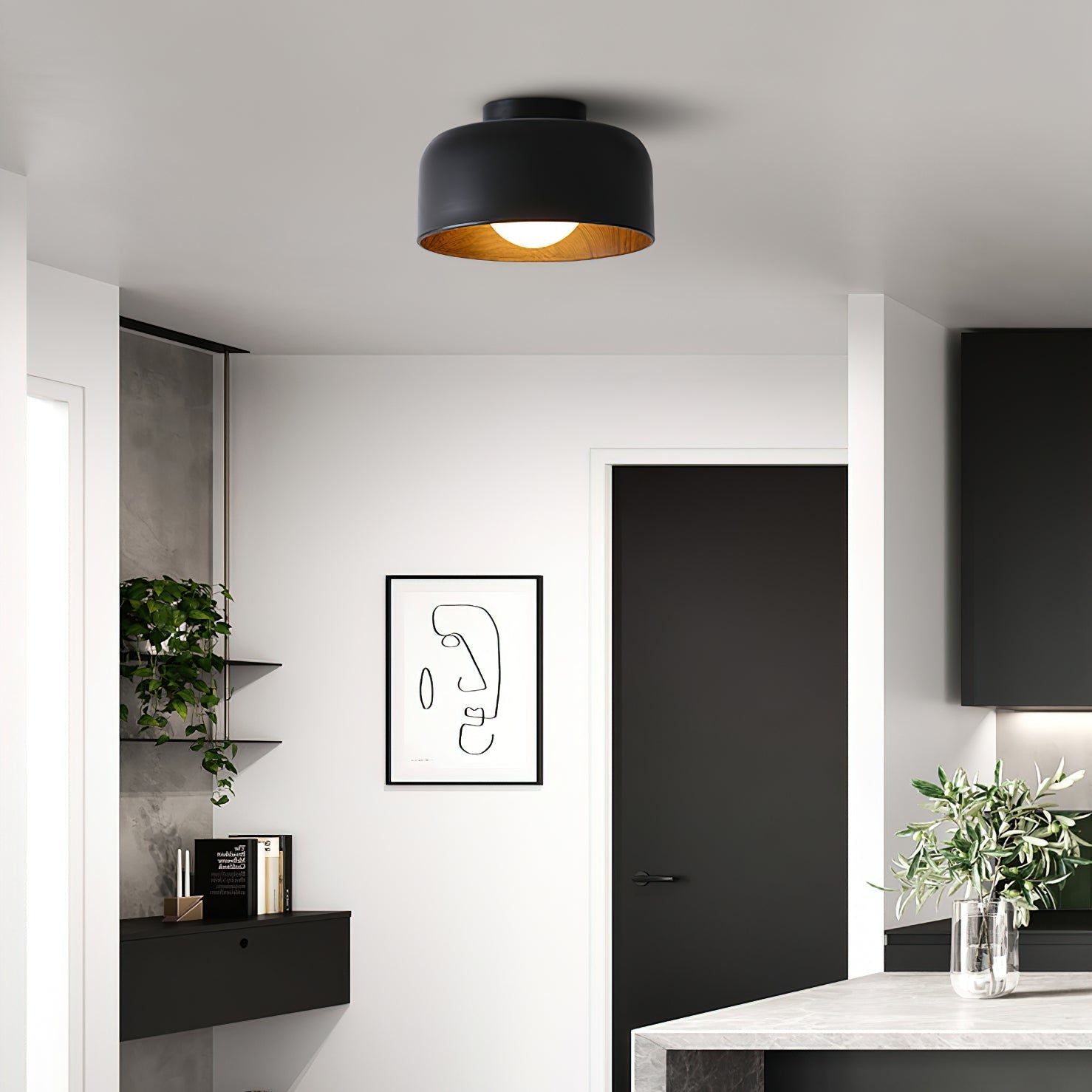 Bexlyn Ceiling Light-Neutral Decor