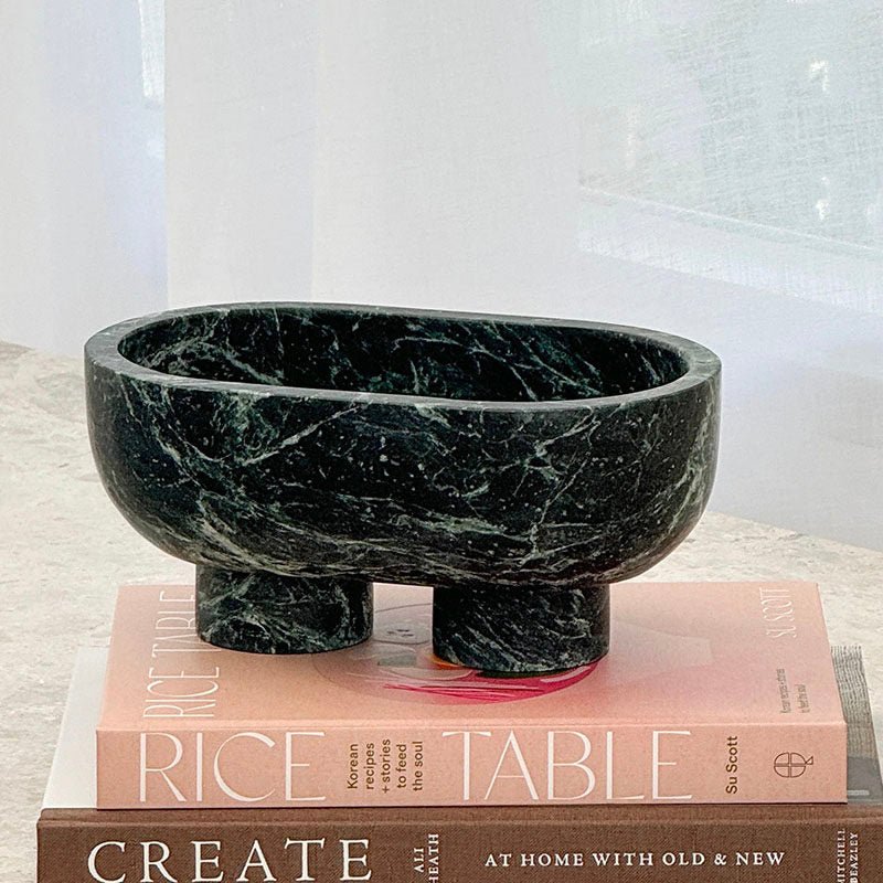 Luna Marble Tray-Neutral Decor