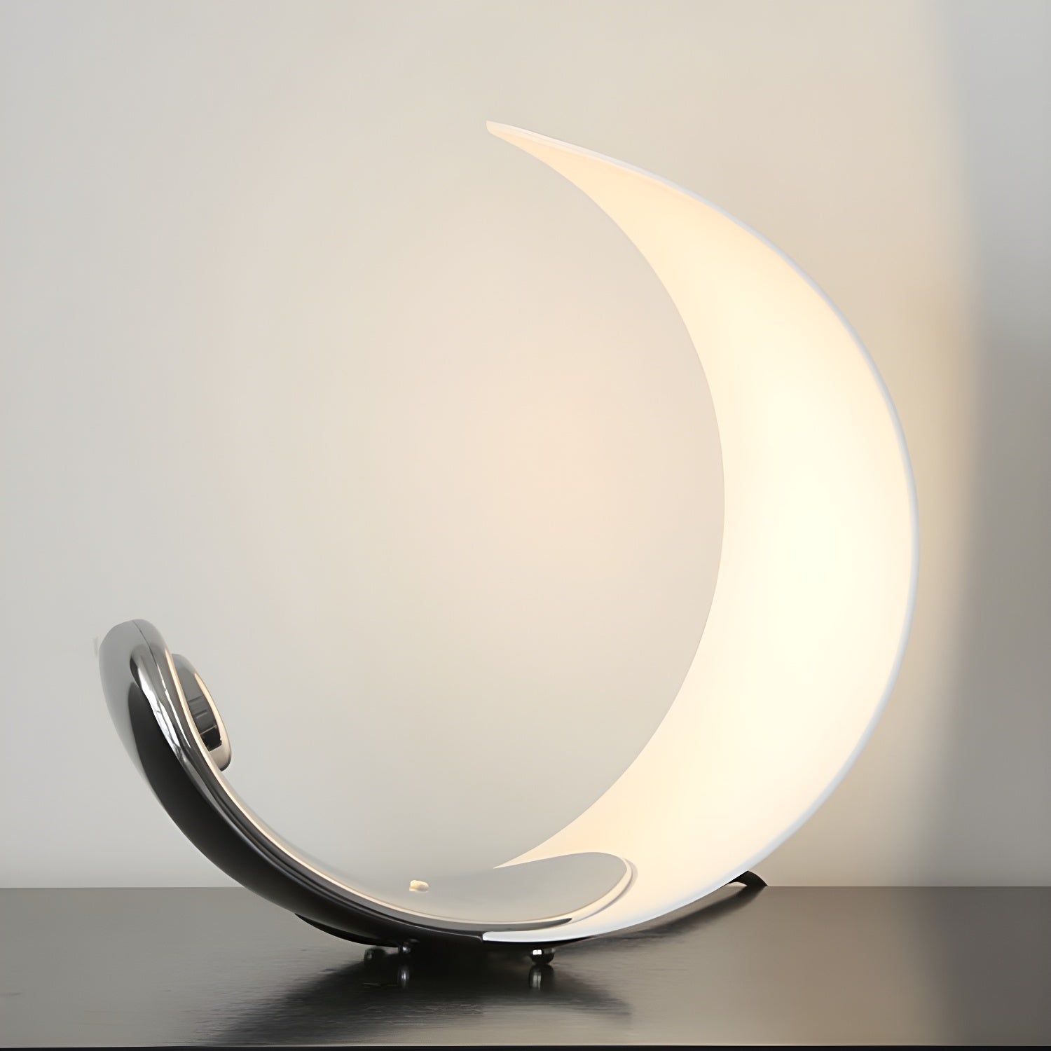 Lunora Elegant Flow Table Lamp-Neutral Decor