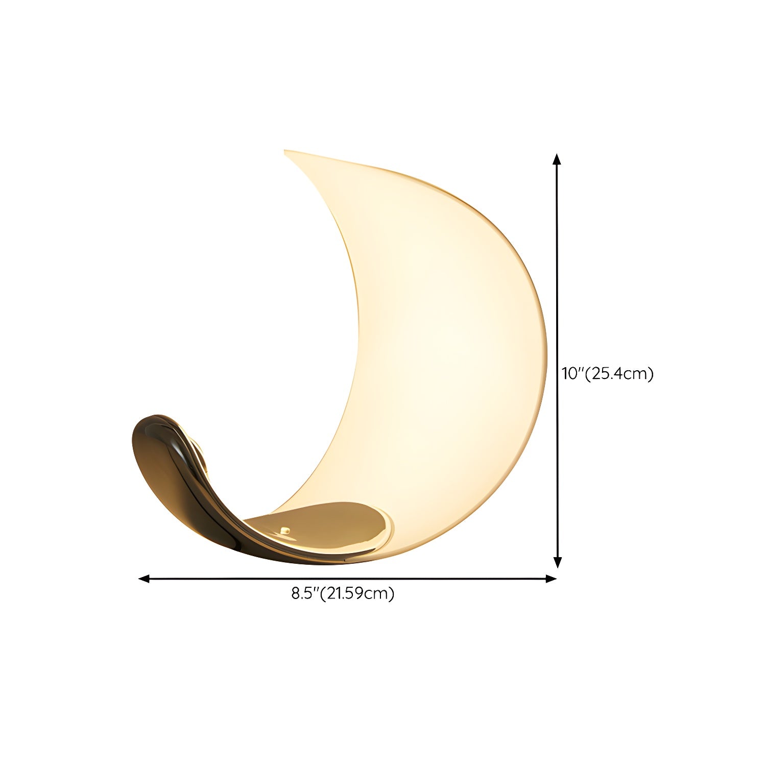 Lunora Elegant Flow Table Lamp-Neutral Decor