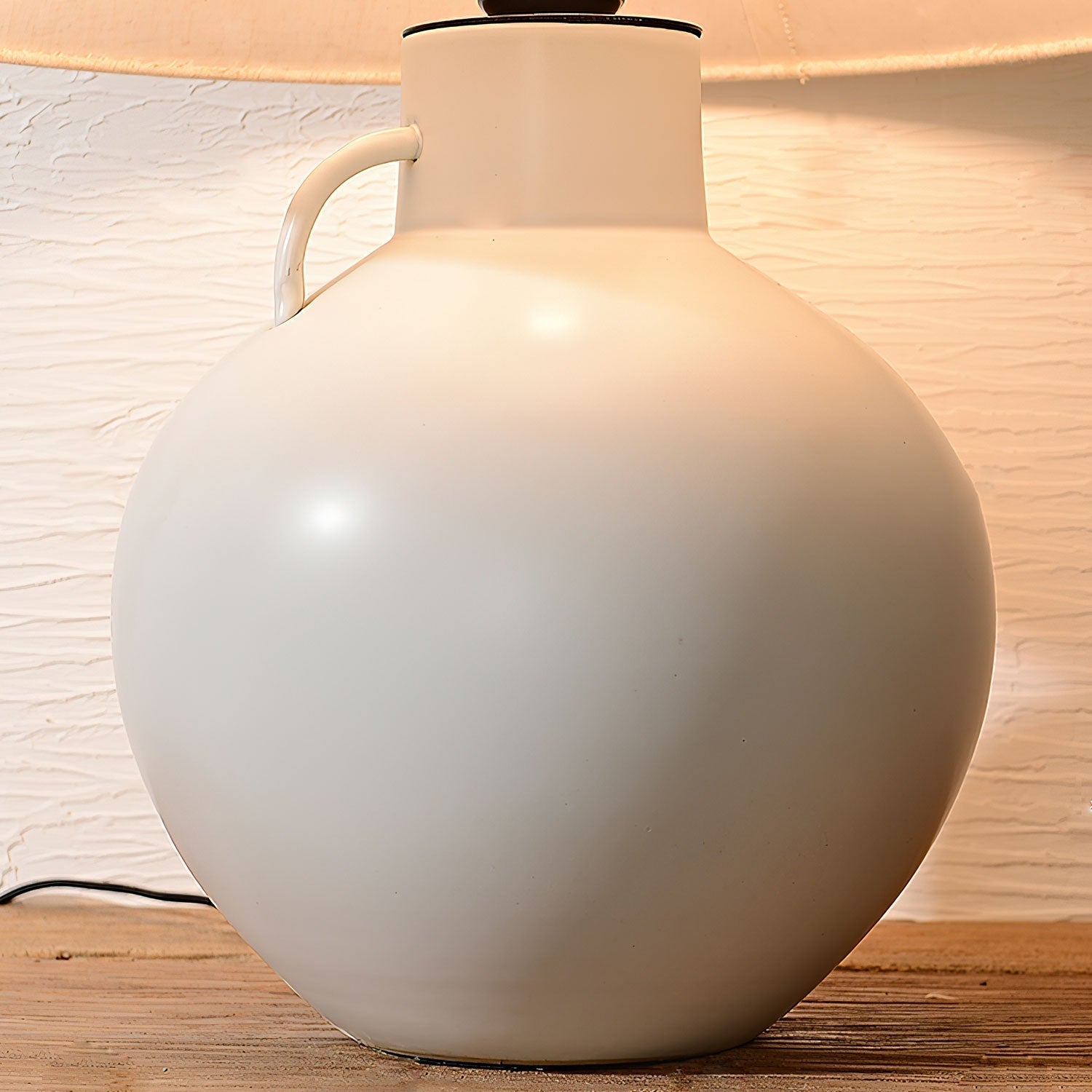 Lumina Opal Ceramic Table Lamp-Neutral Decor