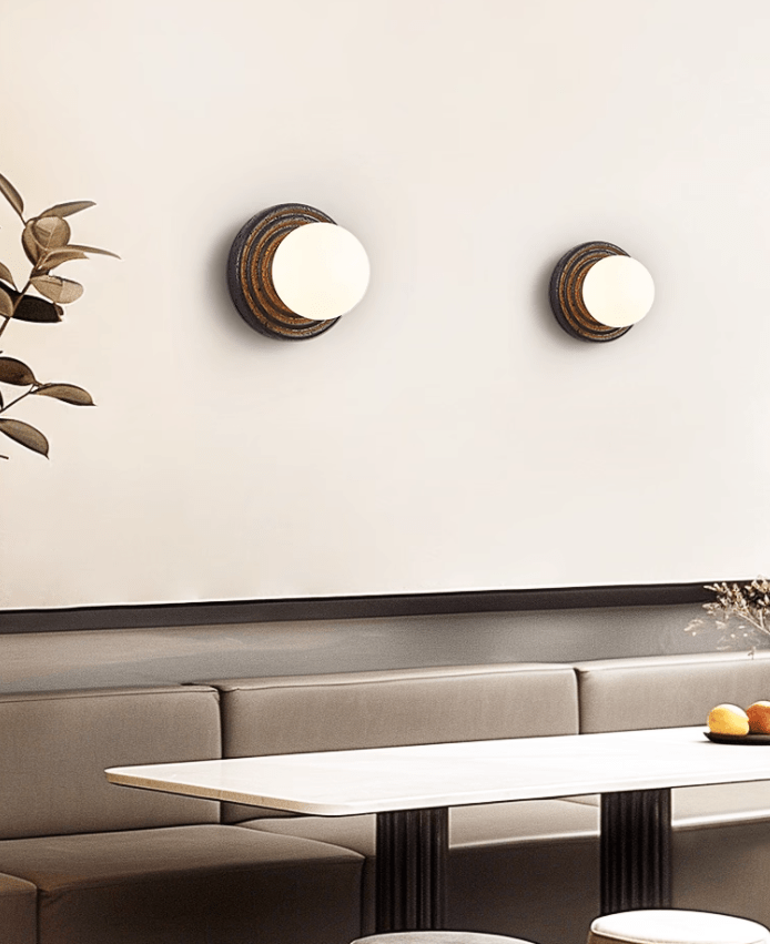 Mevx Travertine Wall Sconce-Neutral Decor