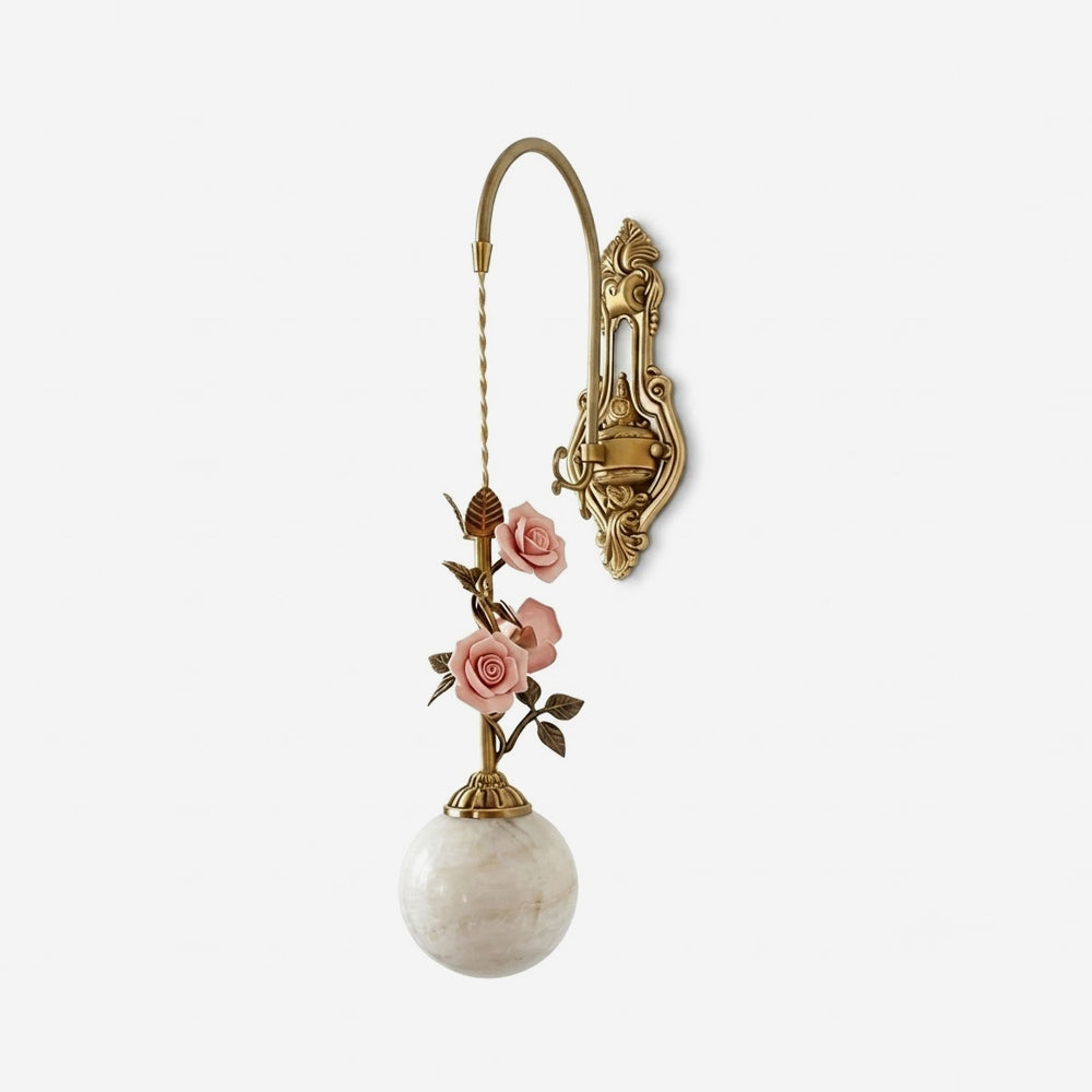 Albelette Alabaster Wall Sconce