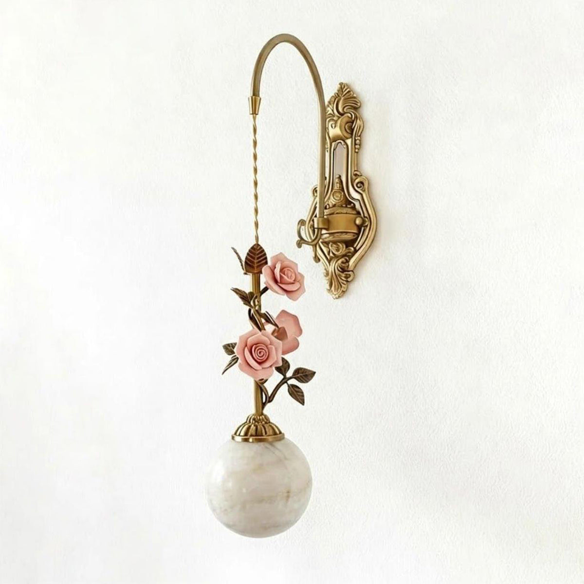 Albelette Alabaster Wall Sconce