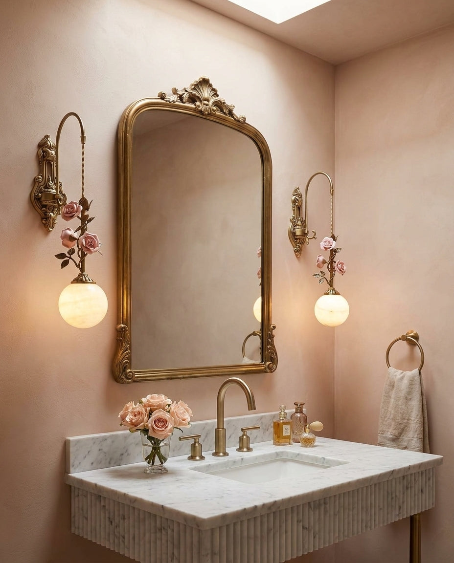 Albelette Alabaster Wall Sconce