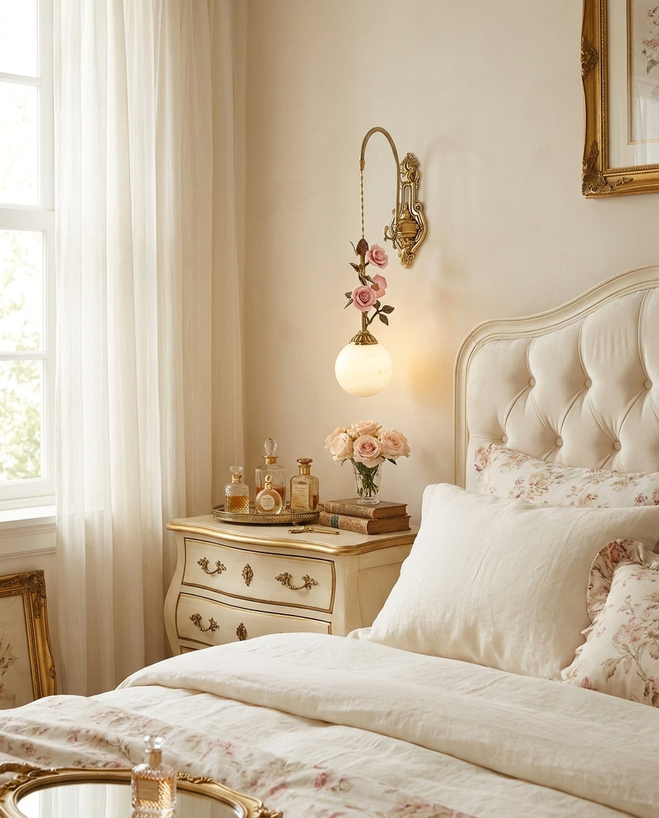 Albelette Alabaster Wall Sconce