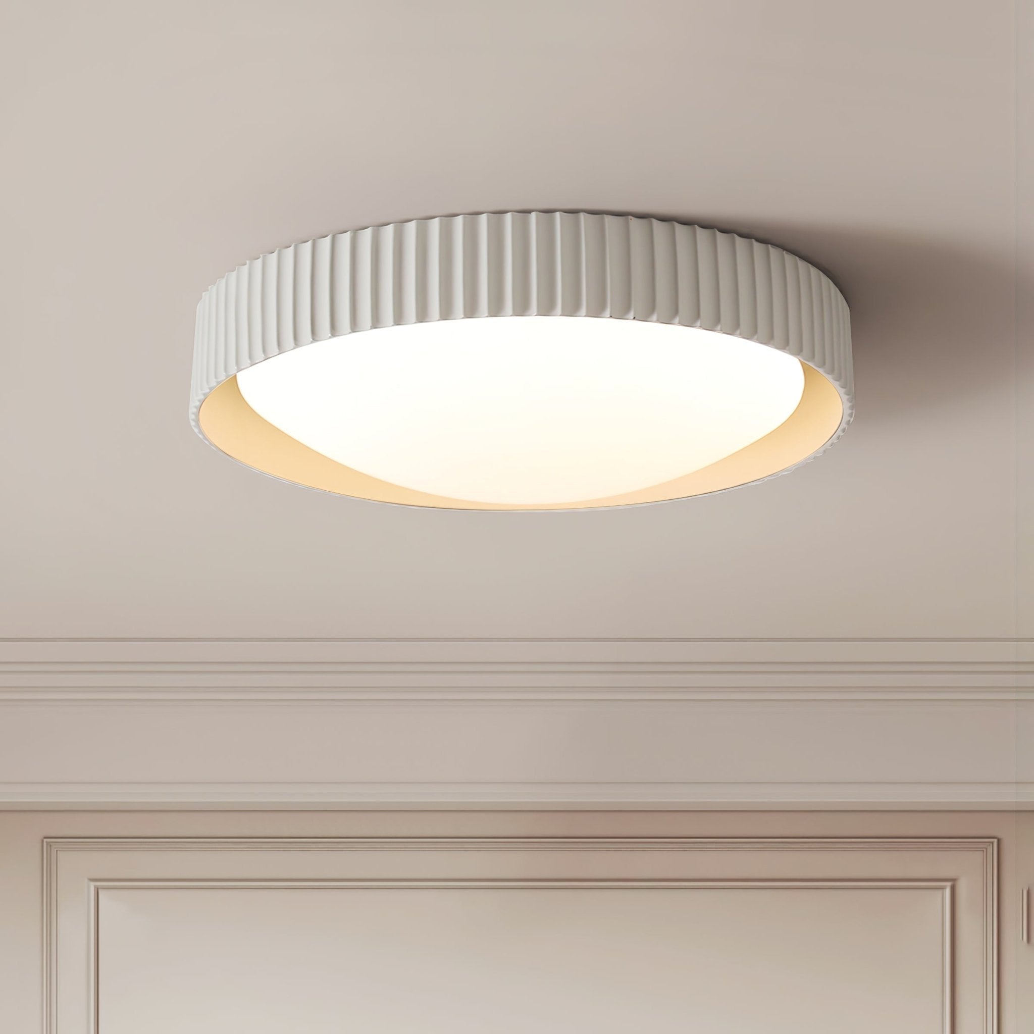 Alesin Modern Minimalist Resin Ceiling Light-Neutral Decor