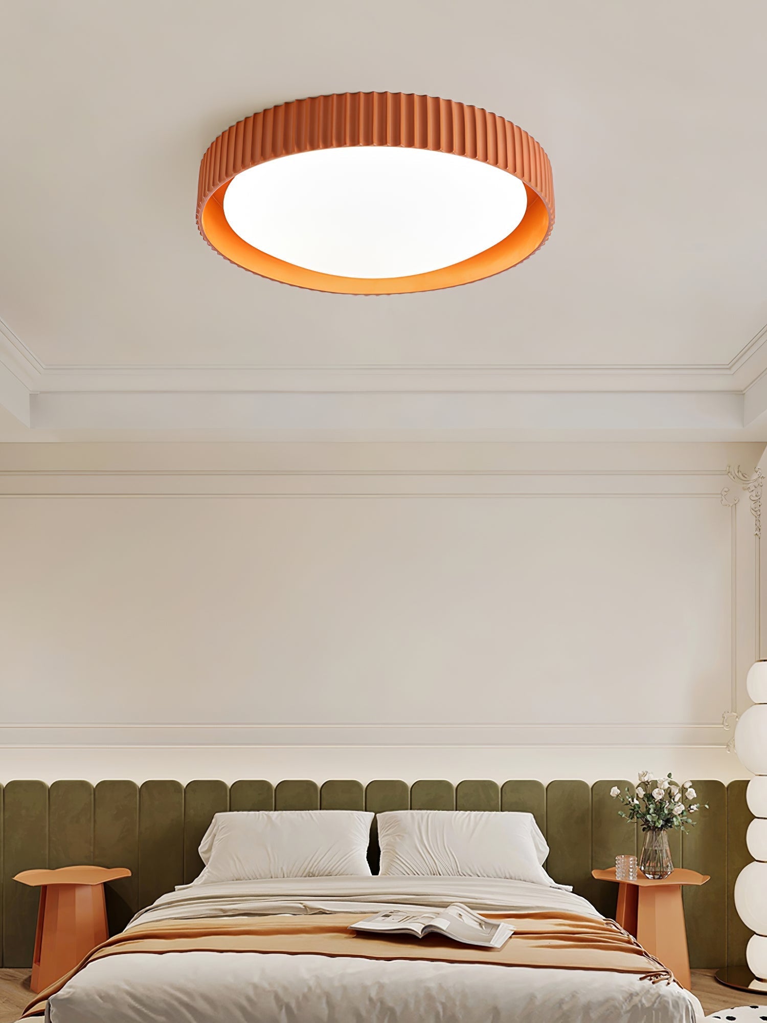 Alesin Modern Minimalist Resin Ceiling Light-Neutral Decor
