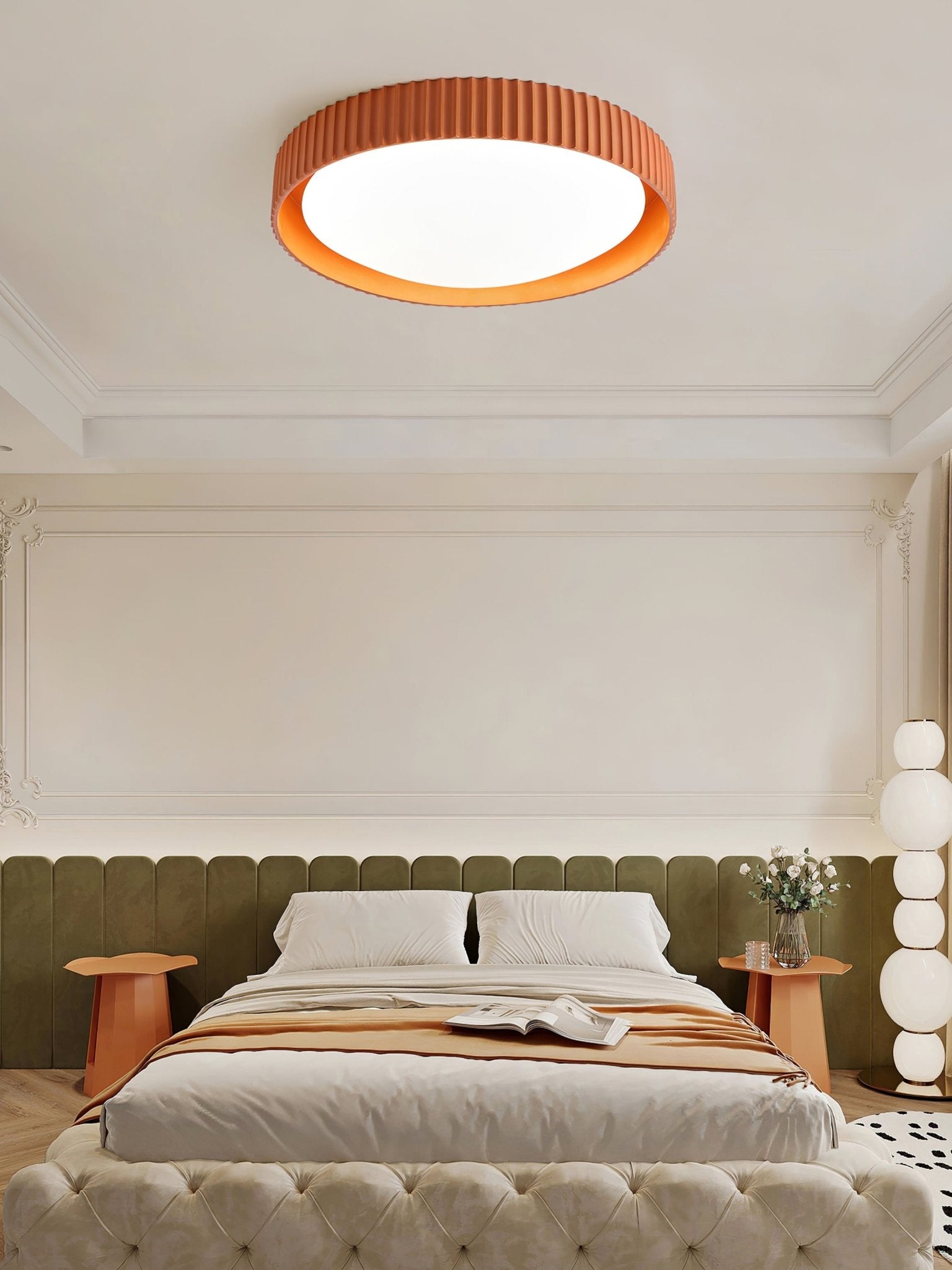 Alesin Modern Minimalist Resin Ceiling Light-Neutral Decor