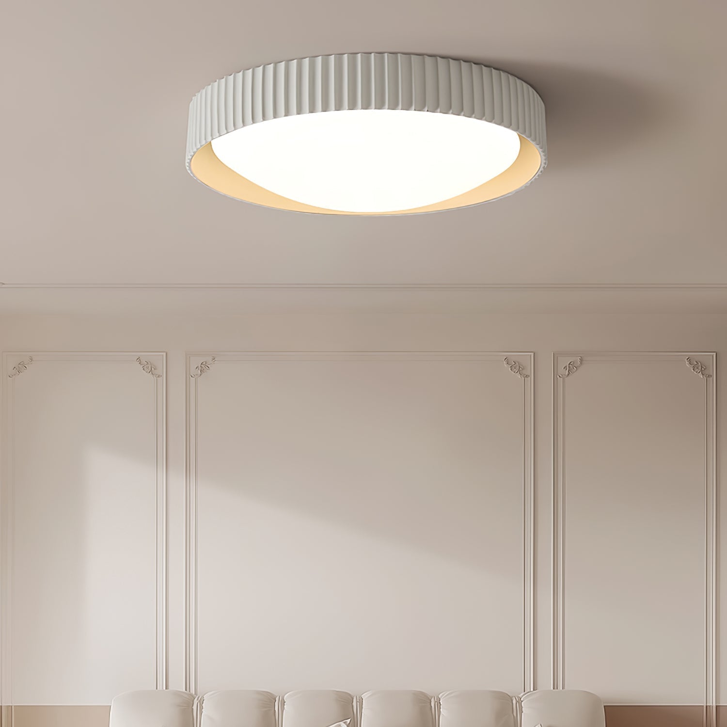 Alesin Modern Minimalist Resin Ceiling Light-Neutral Decor