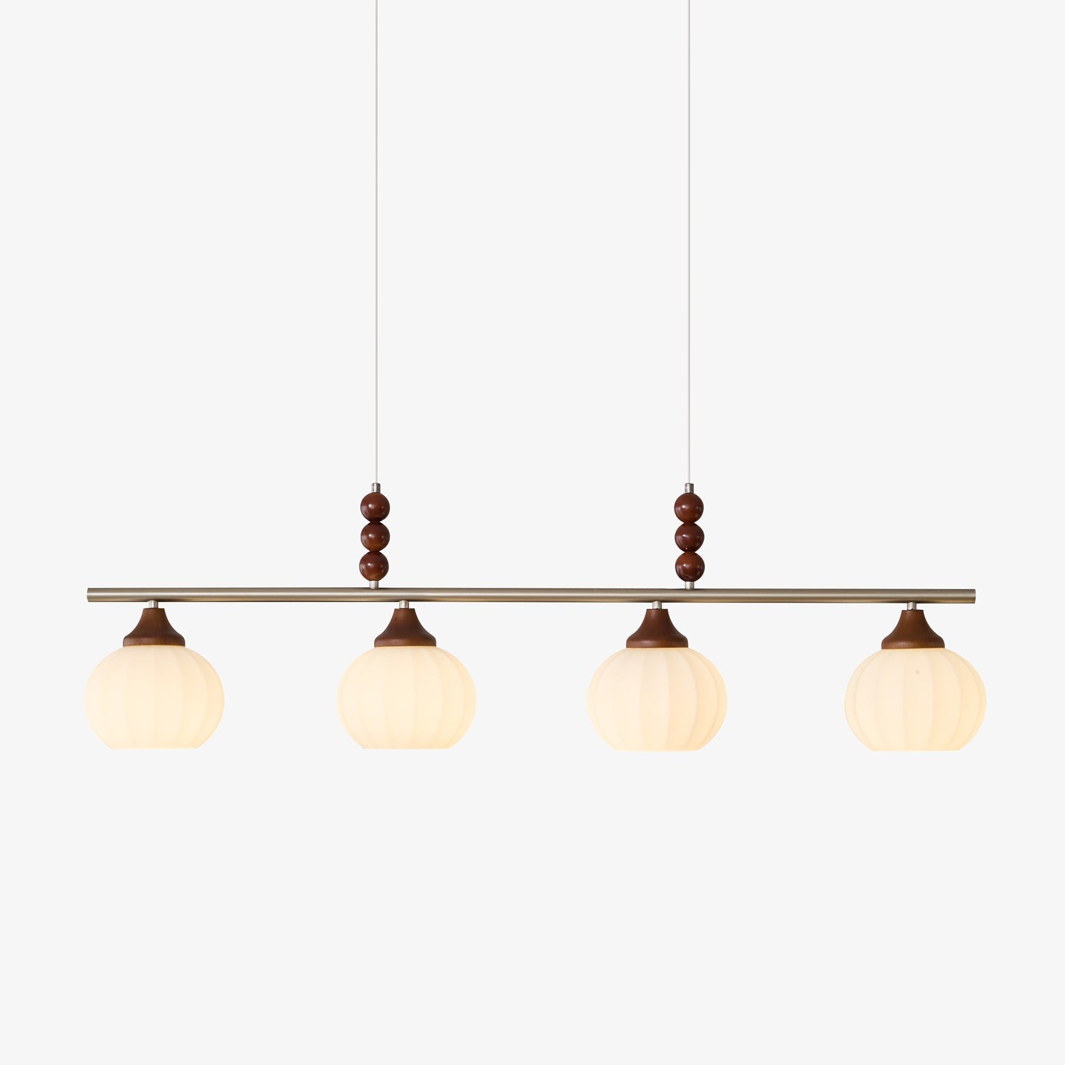 Nyla Retro Glass Pendant Lamp-Neutral Decor