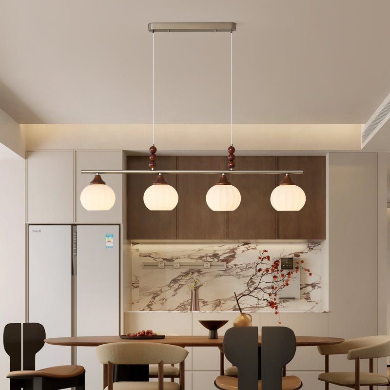 Nyla Retro Glass Pendant Lamp-Neutral Decor
