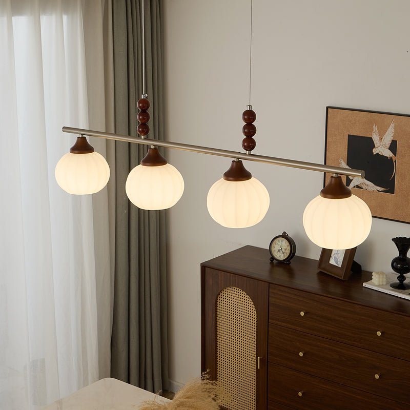 Nyla Retro Glass Pendant Lamp-Neutral Decor