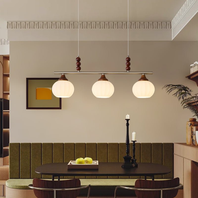 Nyla Retro Glass Pendant Lamp-Neutral Decor