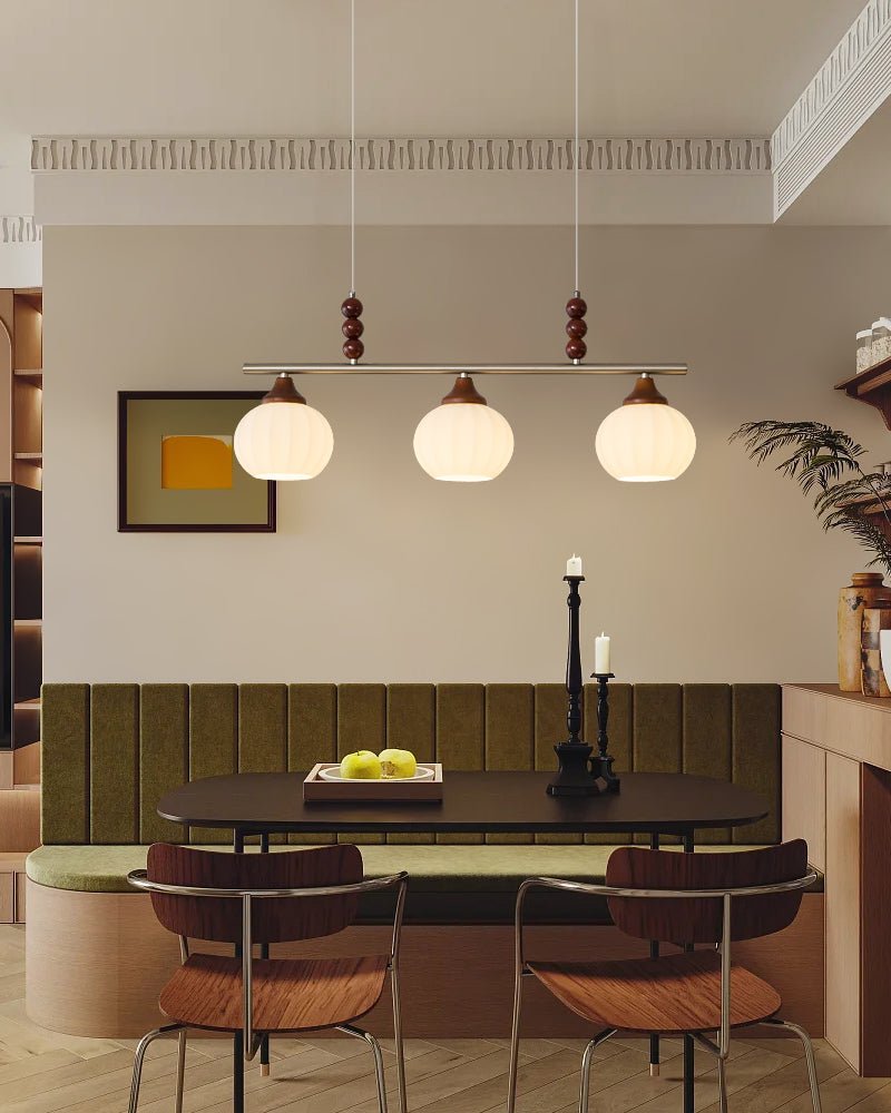 Nyla Retro Glass Pendant Lamp-Neutral Decor